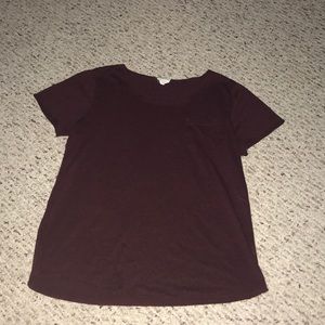 Tillys Maroon T-shirt